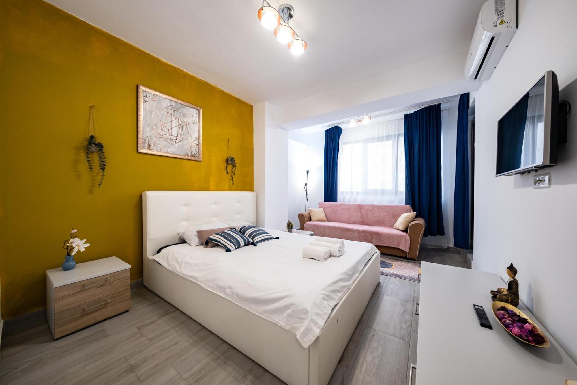 The Golden Studio - With Free Gym Bucareste Exterior foto