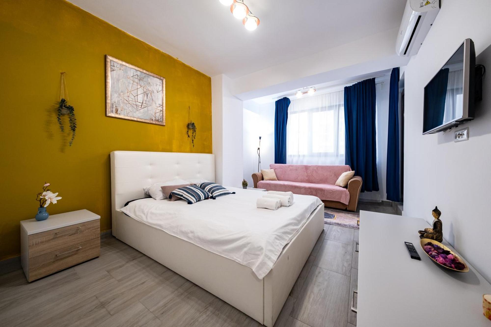 The Golden Studio - With Free Gym Bucareste Exterior foto
